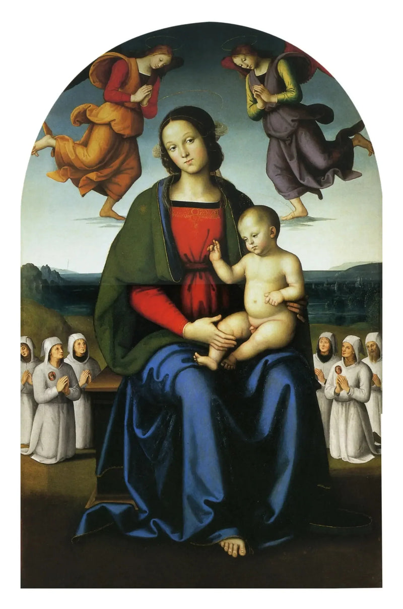 A Virgem da Consolação - Pietro Perugino