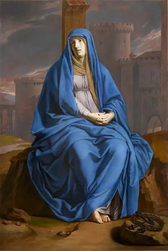 A Virgem das Dores - Philippe de Champaigne