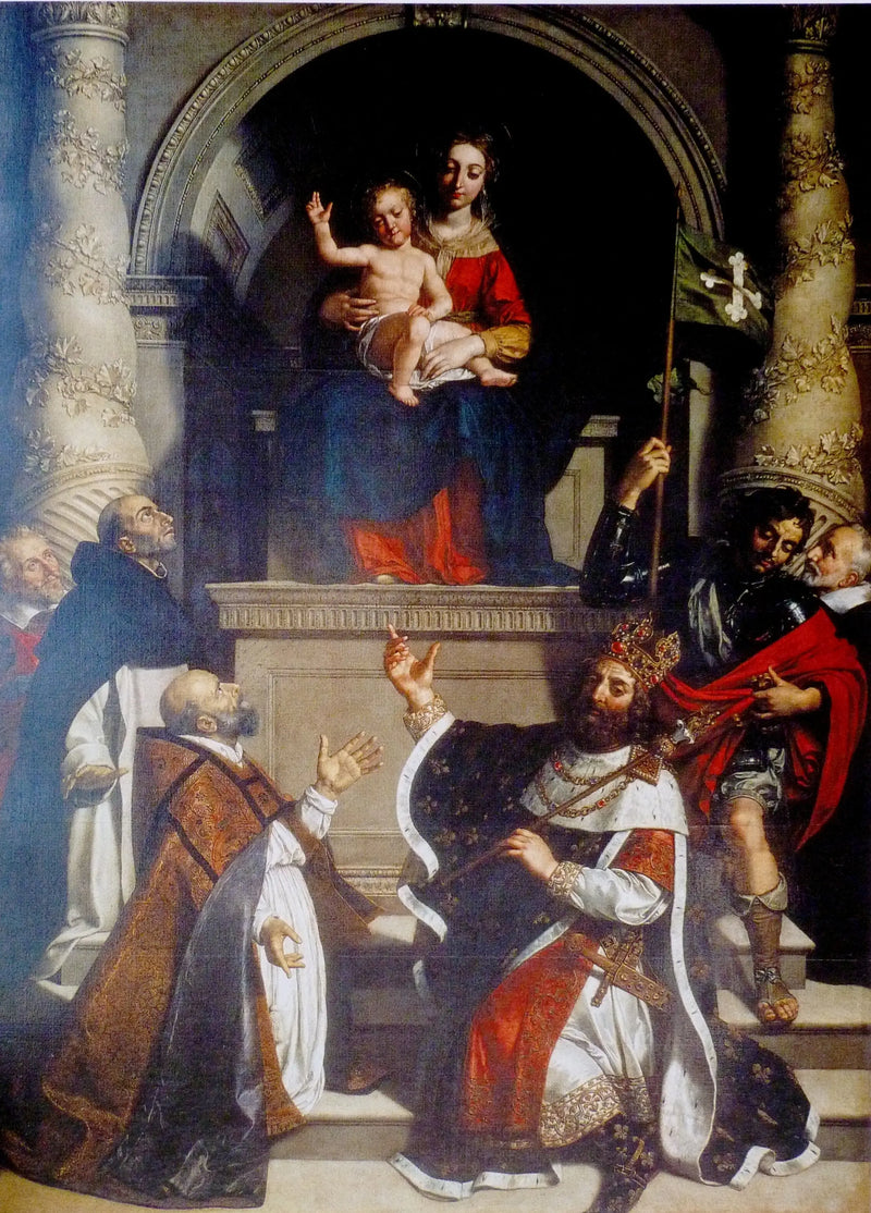 A Virgem da família de Vic - Frans Pourbus, o Jovem