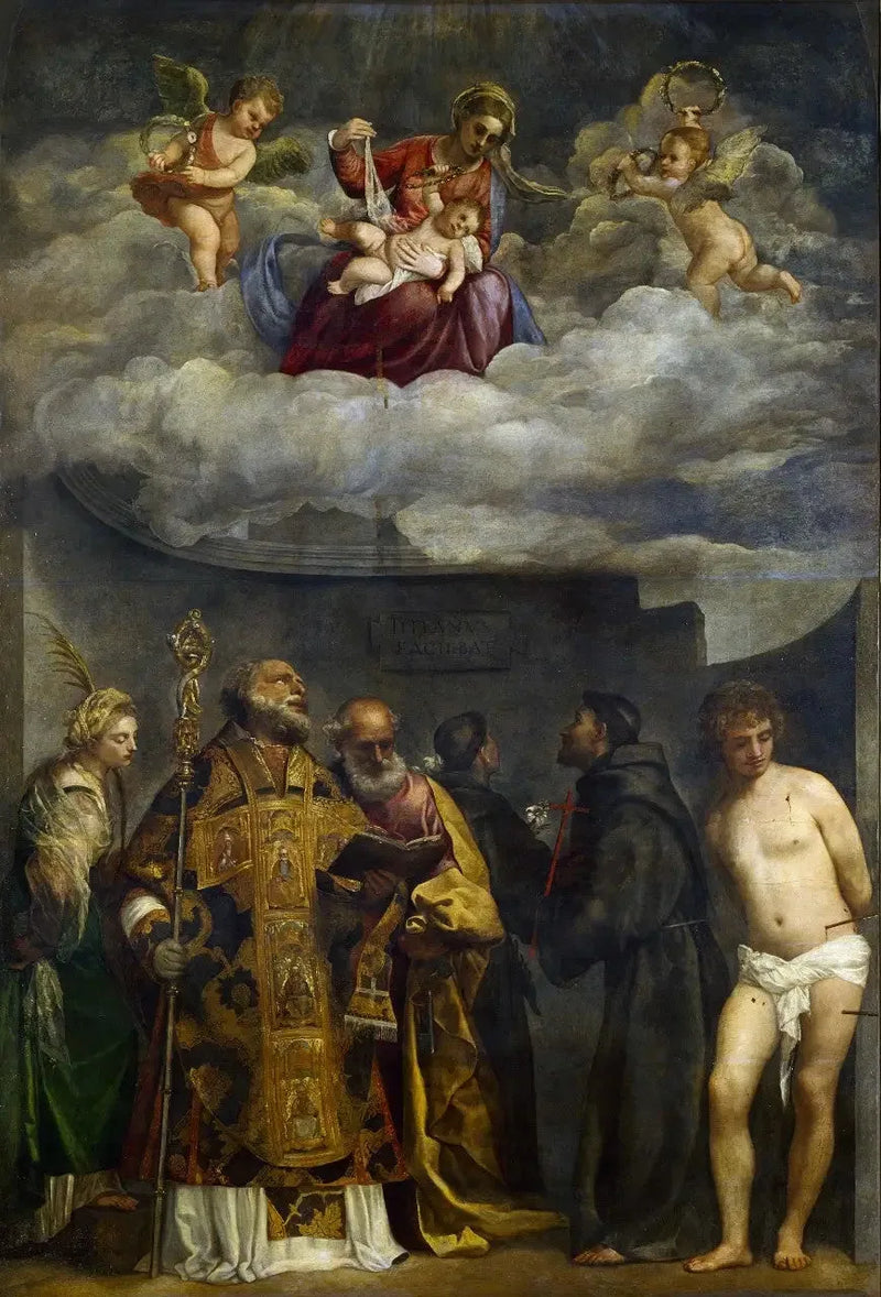 A Virgem de San Nicolò dei Frari - Titian