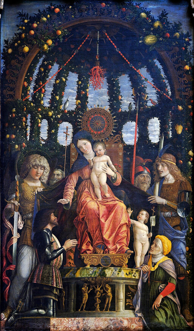 A Virgem da Vitória - Andrea Mantegna