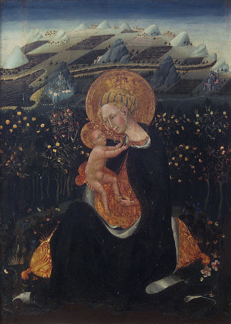 A Virgem da Humildade - Giovanni di Paolo