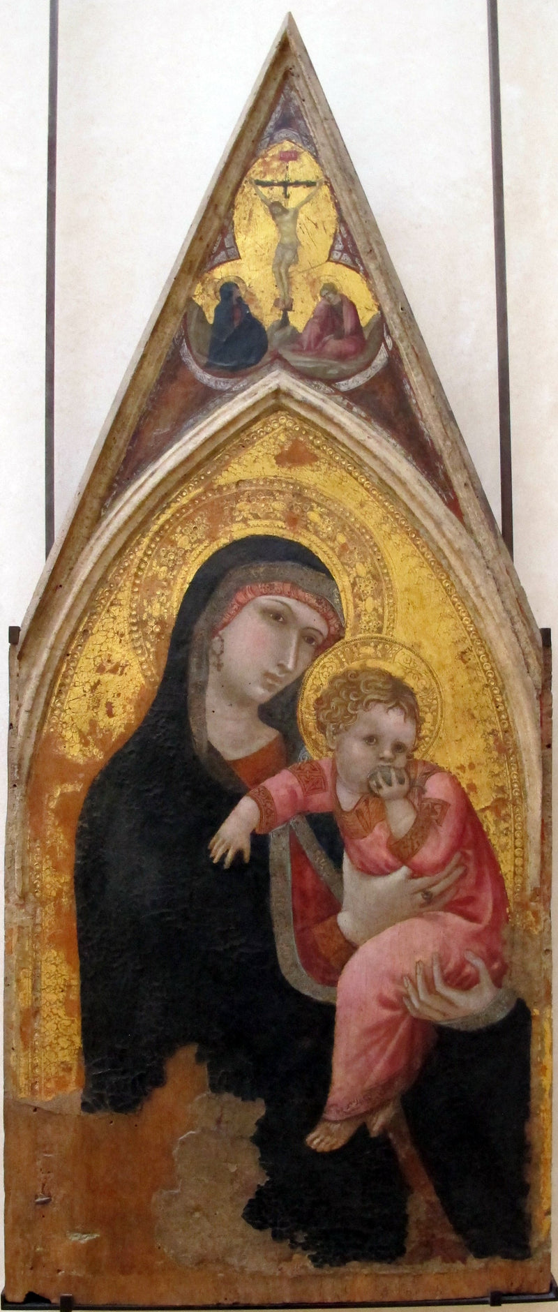 A Virgem e o Menino - Ambrogio Lorenzetti