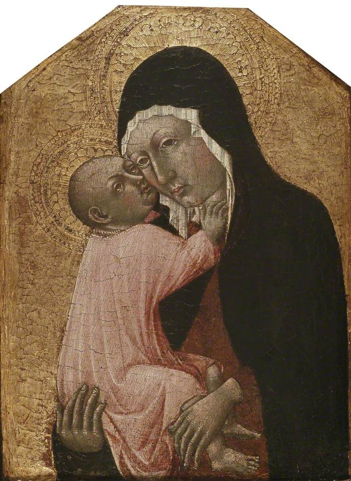 A Virgem e o Menino - Giovanni di Paolo