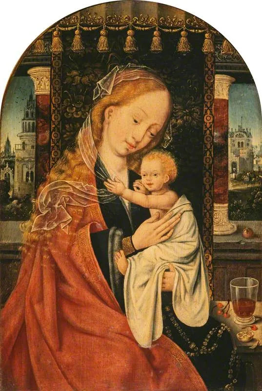 A Virgem e o Menino - Joos van Cleve