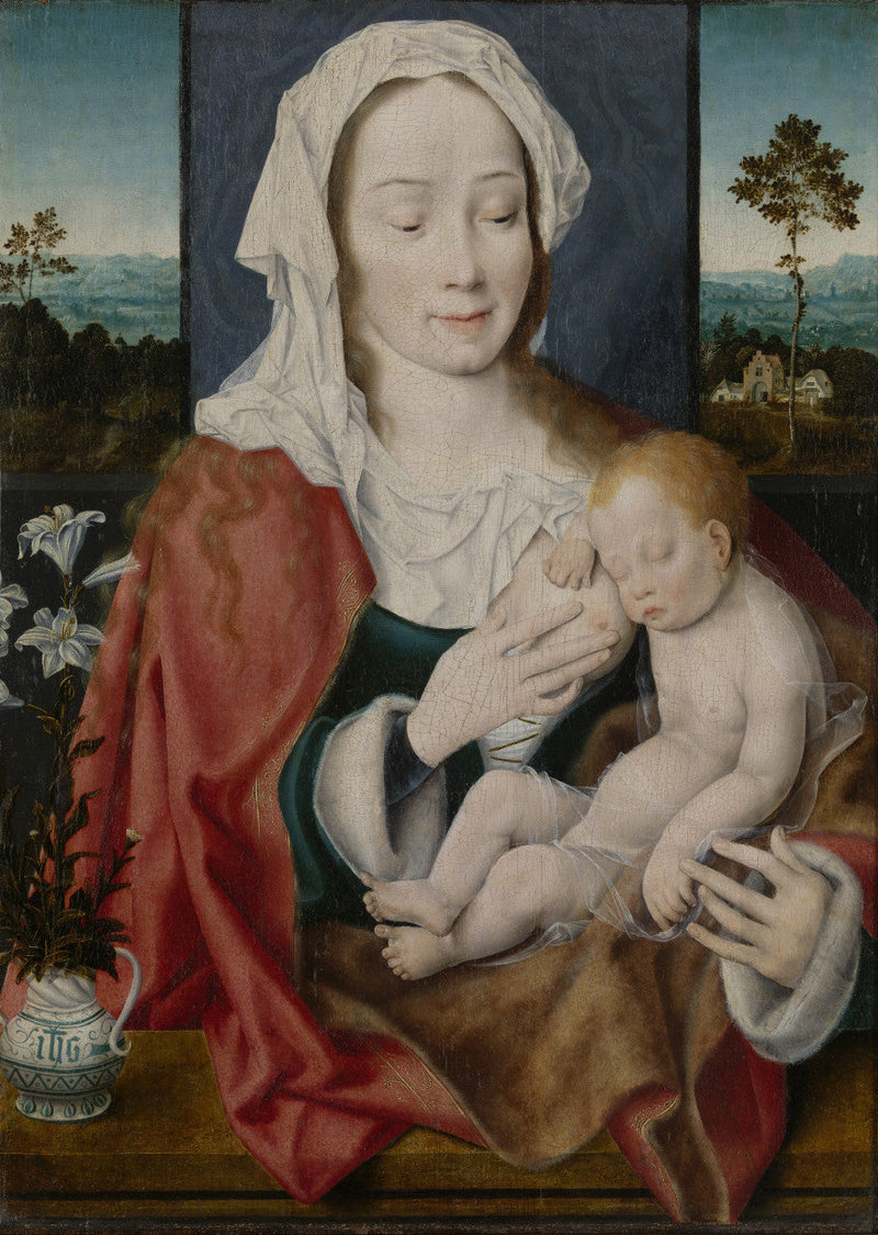 A Virgem e o Menino - Joos van Cleve