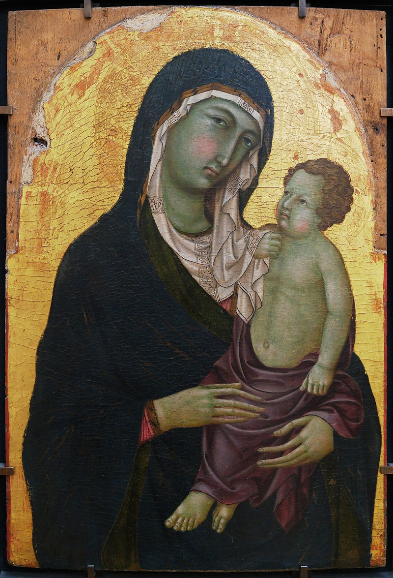 A Virgem e o Menino - Ugolino di Nerio