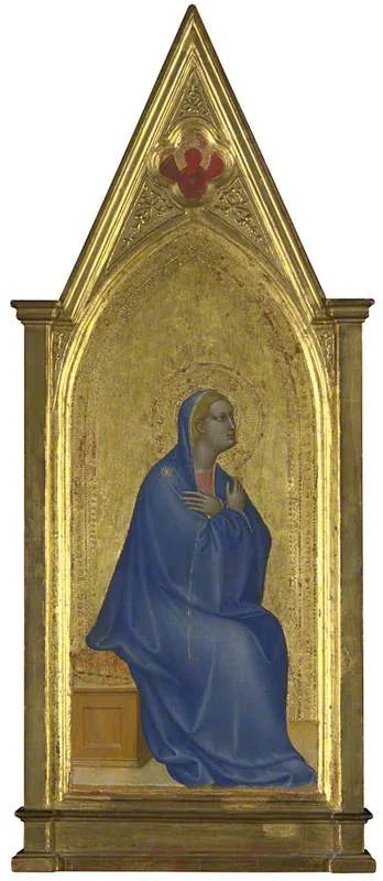 A Virgem: Painel do Pináculo Esquerdo - Giovanni da Milano