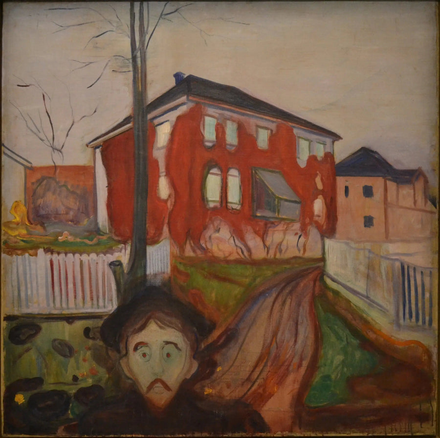 A Videira Virgem Vermelha - Edvard Munch
