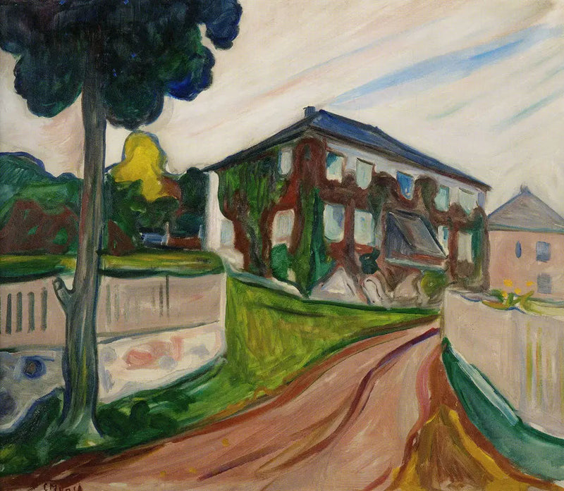 A Videira Virgem Vermelha - Edvard Munch