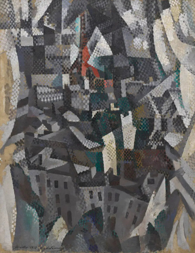 A cidade - Robert Delaunay