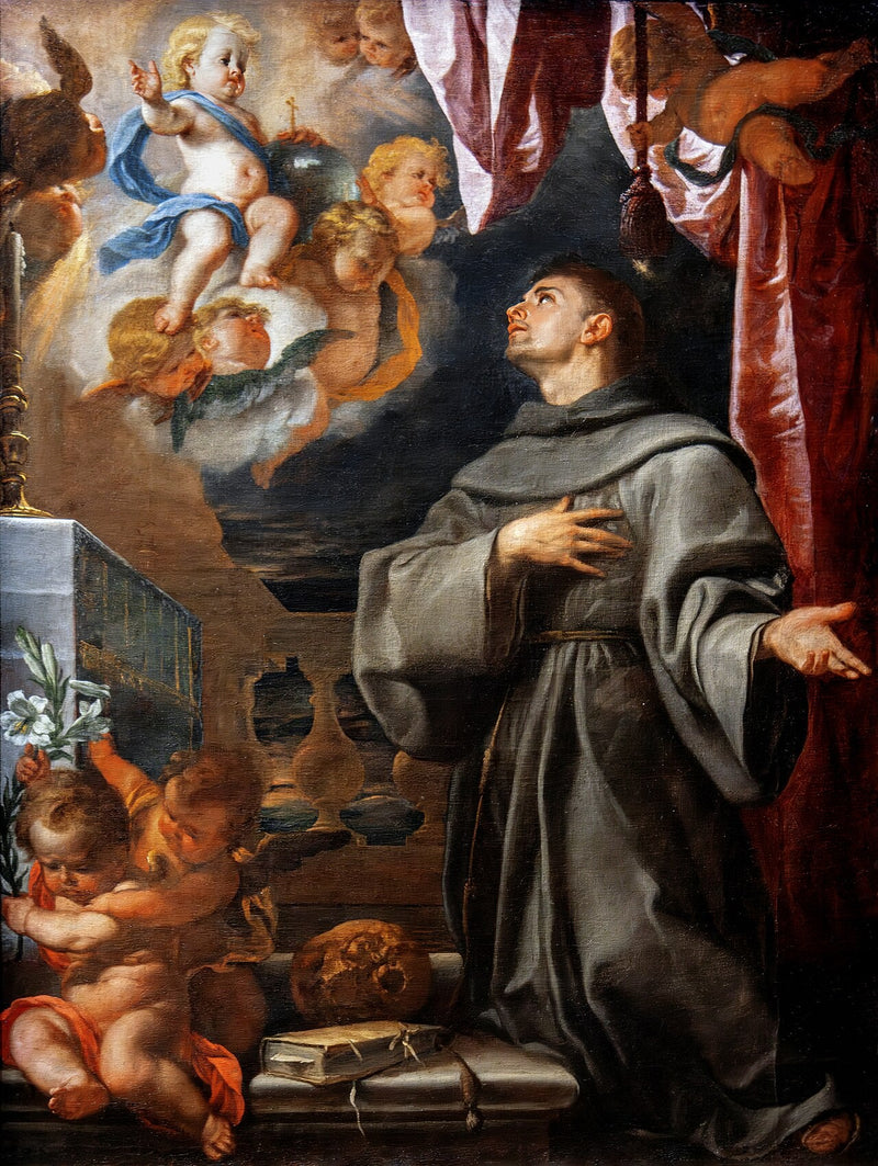 A Visão de Santo Antônio - Claudio Coello