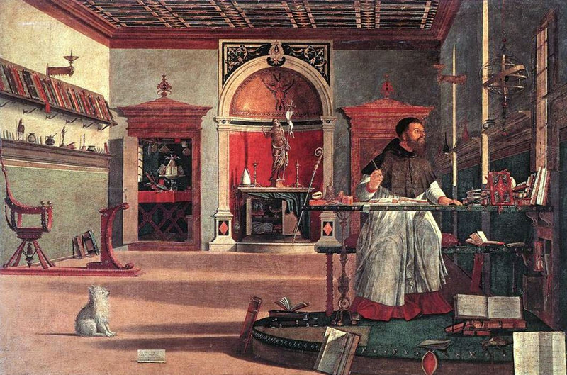 A Visão de Santo Agostinho - Vittore Carpaccio