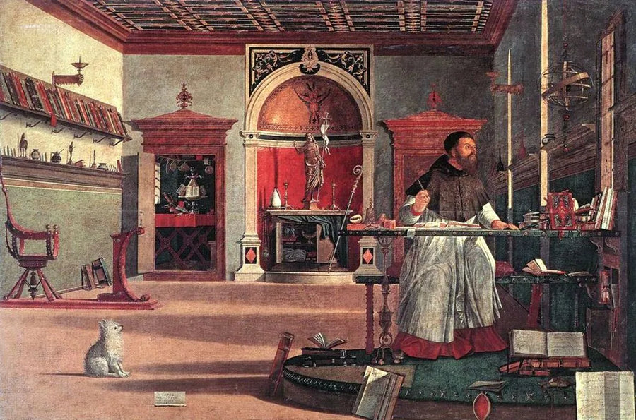 A Visão de Santo Agostinho - Vittore Carpaccio
