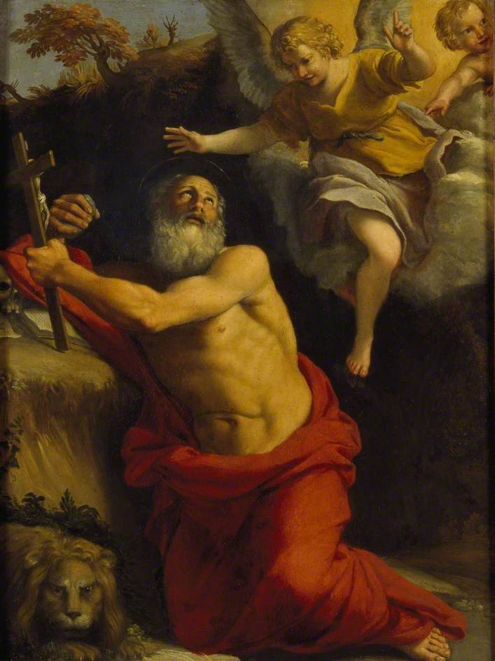 A visão de São Jerônimo - Domenichino
