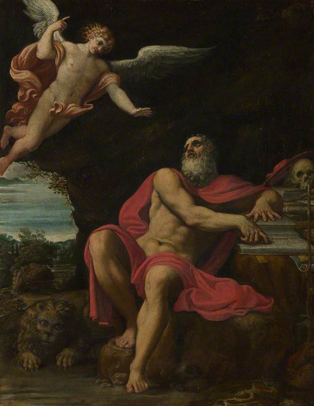 A visão de São Jerônimo - Domenichino