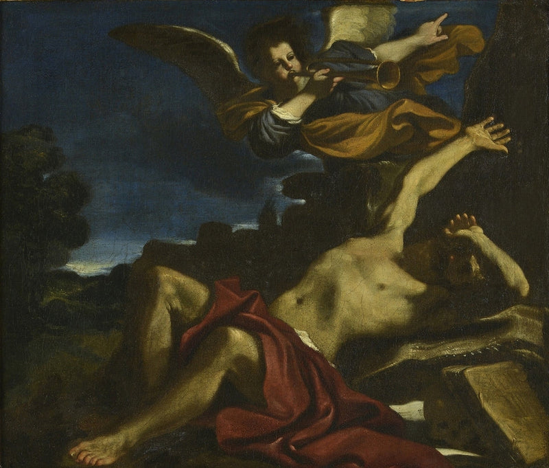 A visão de São Jerônimo - Guercino