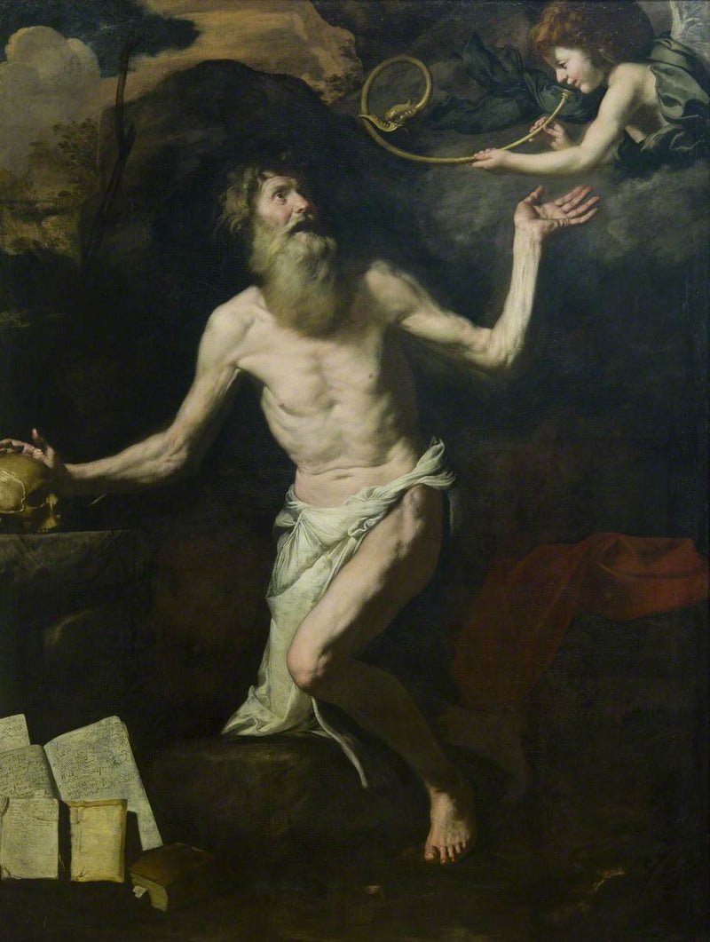 A visão de São Jerônimo - Jusepe de Ribera
