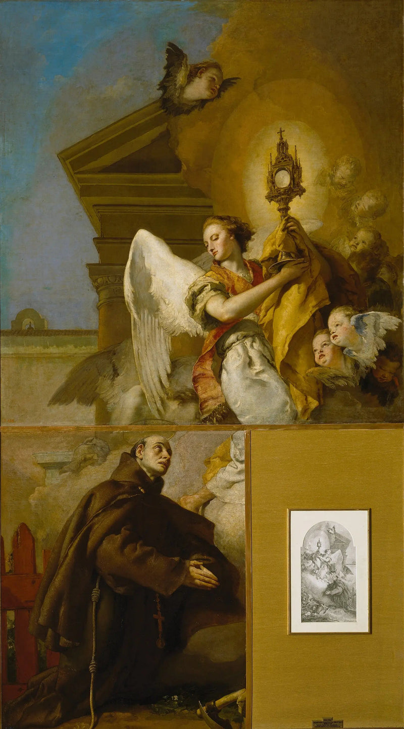 A visão de São Pascal Baylon - Giovanni Battista Tiepolo