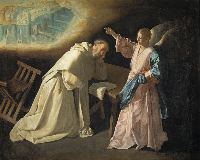 A Visão de São Pedro Nolasque - Francisco de Zurbarán
