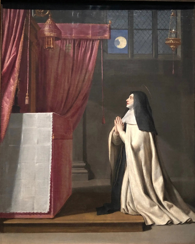 A Visão de Santa Juliana de Cornillon - Philippe de Champaigne