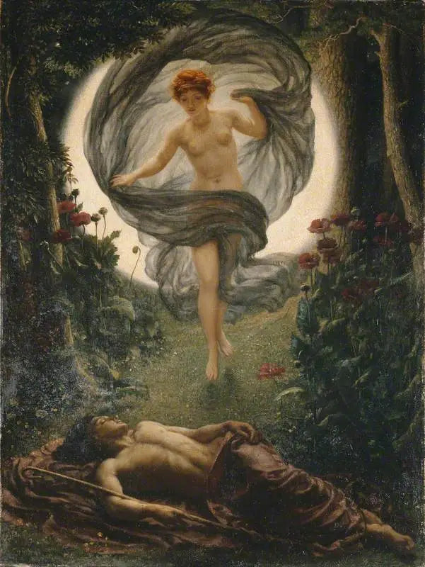 A visão de Endymion - Edward Poynter