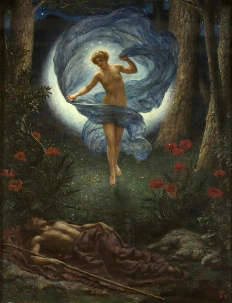 A visão de Endymion - Edward Poynter
