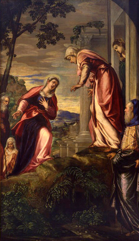 A Visitação - Jacopo Tintoretto