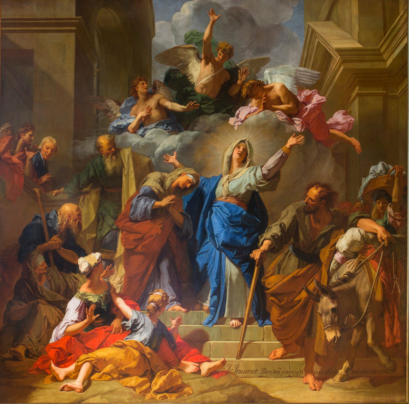 A Visitação - Jean-Baptiste Jouvenet