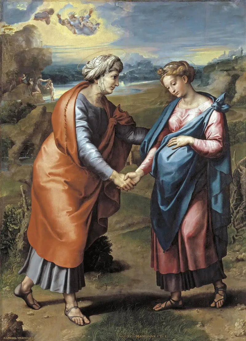 A Visitação - Raphaël Sanzio