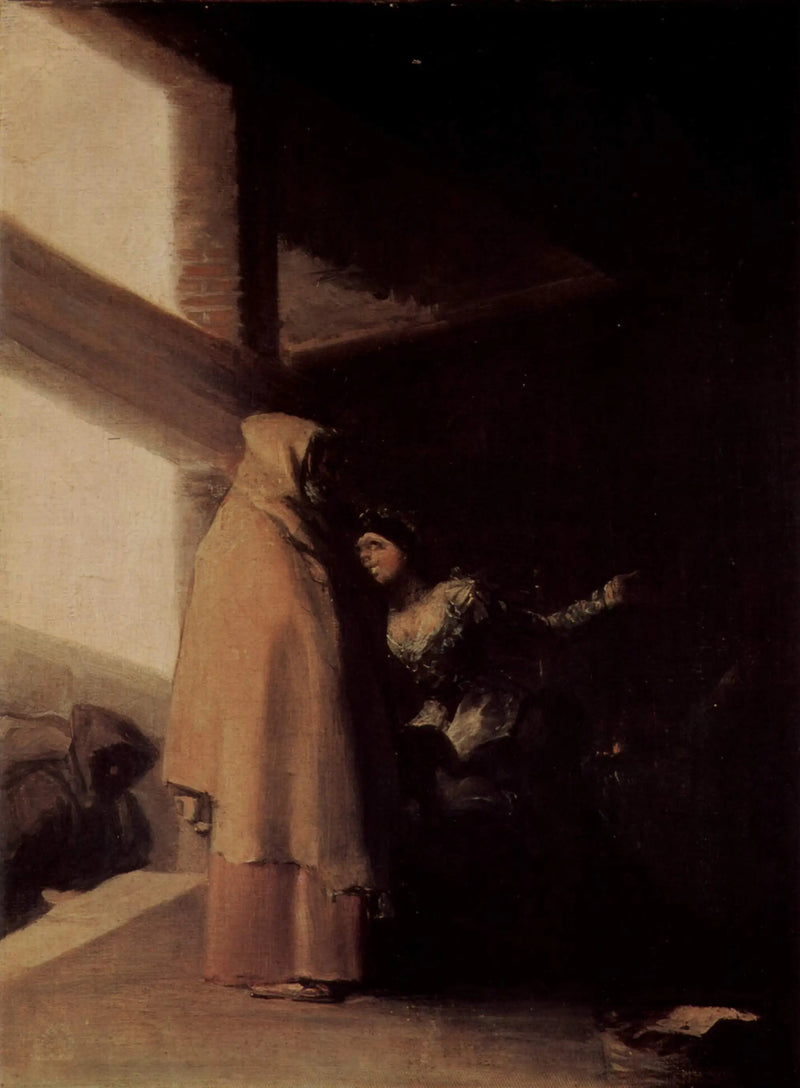 A visita do irmão - Francisco de Goya