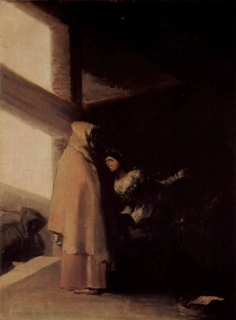 A visita do irmão - Francisco de Goya
