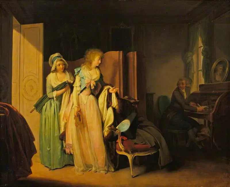 A Visita Concedida - Louis-Léopold Boilly