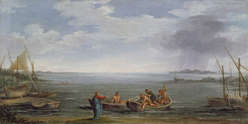 A vocação de São Pedro e de São André - Pietro da Cortona