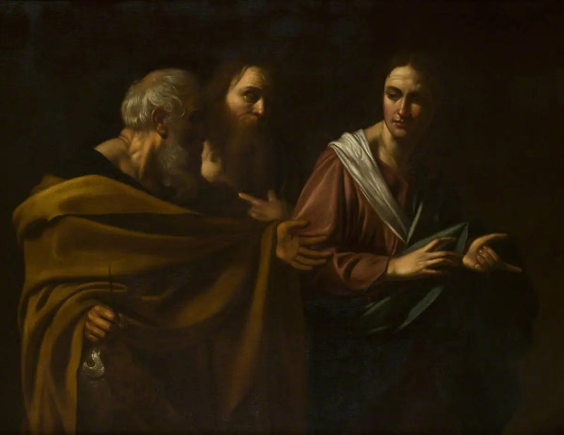 A vocação dos santos Pedro e André - Caravaggio