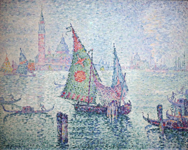 A Vela Verde - Paul Signac
