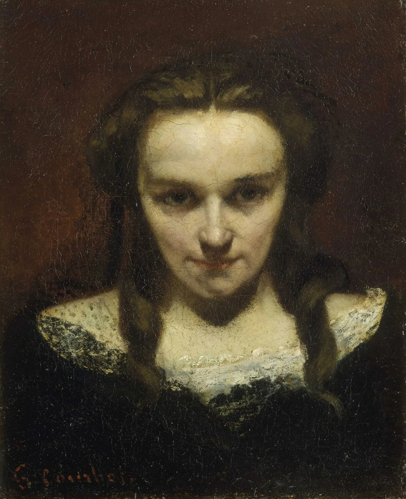 A Vidente - Gustave Courbet