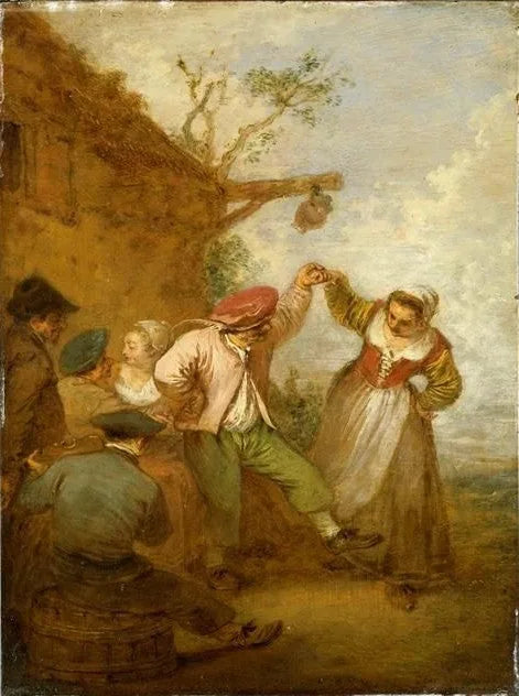 A verdadeira alegria - Antoine Watteau