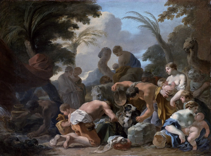 Laban fouilla les affaires de Jacob - Sébastien Bourdon