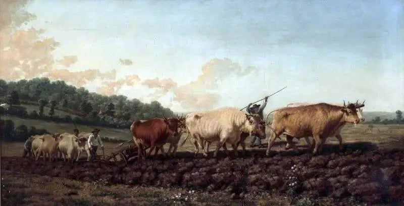 Trabalho no Nivernais - Rosa Bonheur