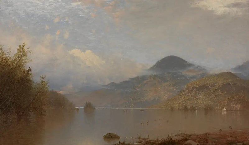 Lac George, Montanha Negra - John Frederick Kensett