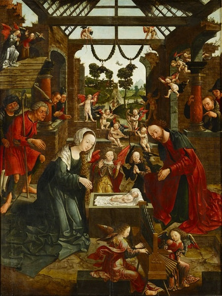 A Adoração dos Pastores - Jacob Cornelisz van Oostsanen