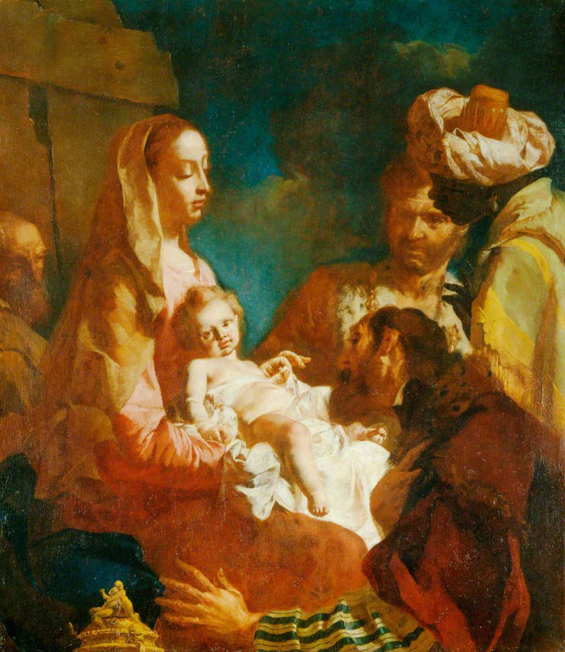 A Adoração dos Magos - Giovanni Battista Piazzetta