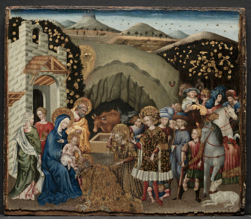 A Adoração dos Magos - Giovanni di Paolo