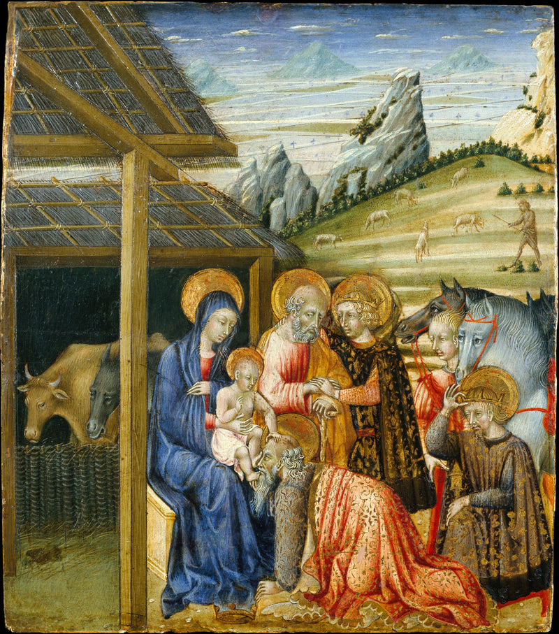 A Adoração dos Magos - Giovanni di Paolo