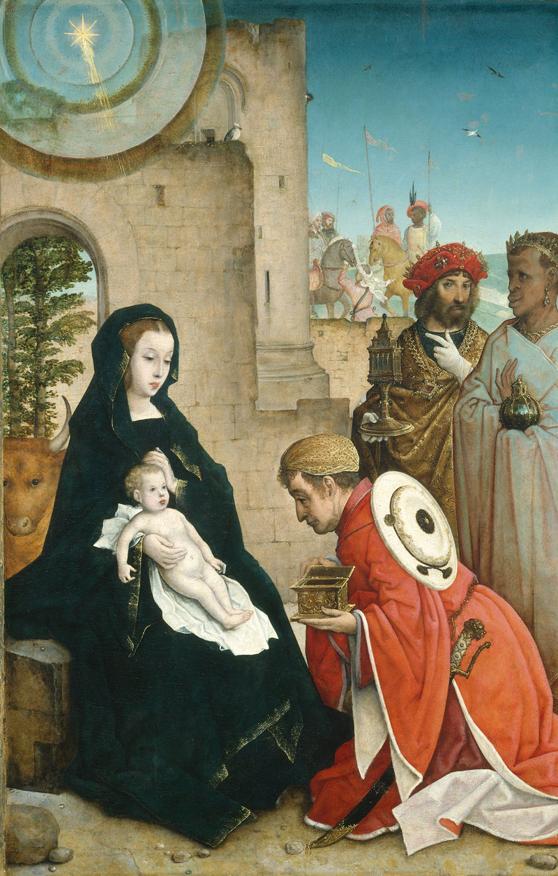 A Adoração dos Magos - Juan de Flandes