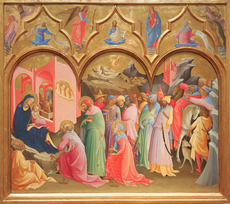 A Adoração dos Magos - Lorenzo Monaco