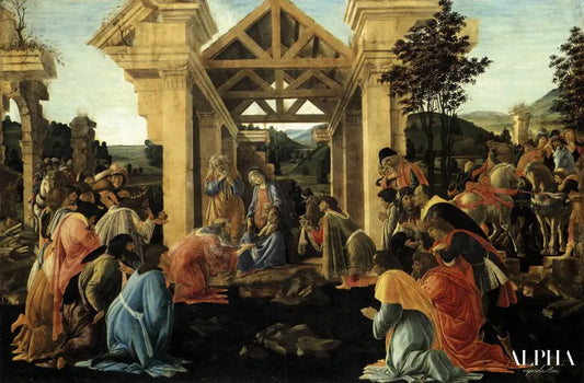 L'adoration des Mages - Sandro Botticelli - Reproductions de tableaux et peintures haut de gamme