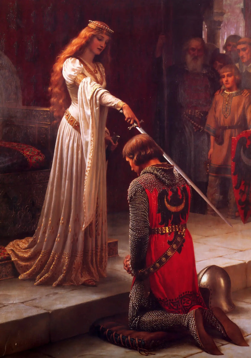 A Investidura - Edmund Blair Leighton
