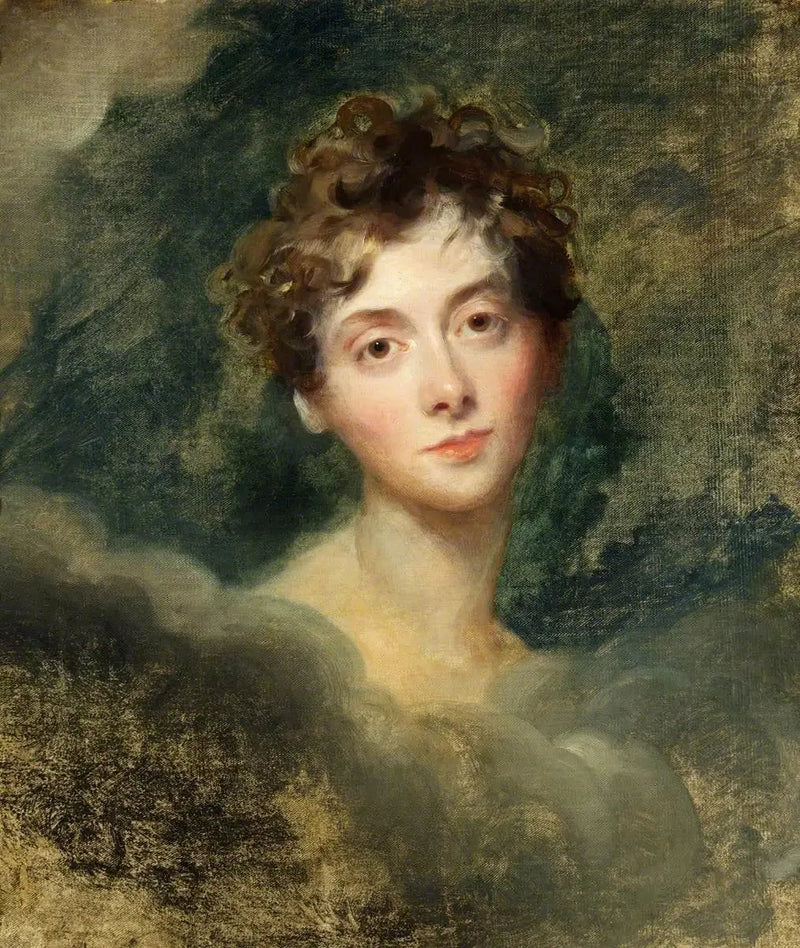 Lady Caroline Lamb (falecida em 1828) - Thomas Lawrence